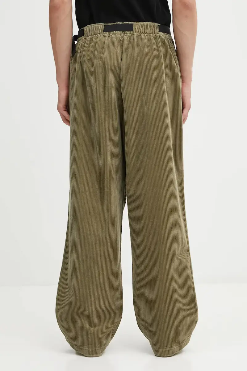 pantaloni in velluto a coste EQT Pant uomo colore verde JX1468 miniatura 3