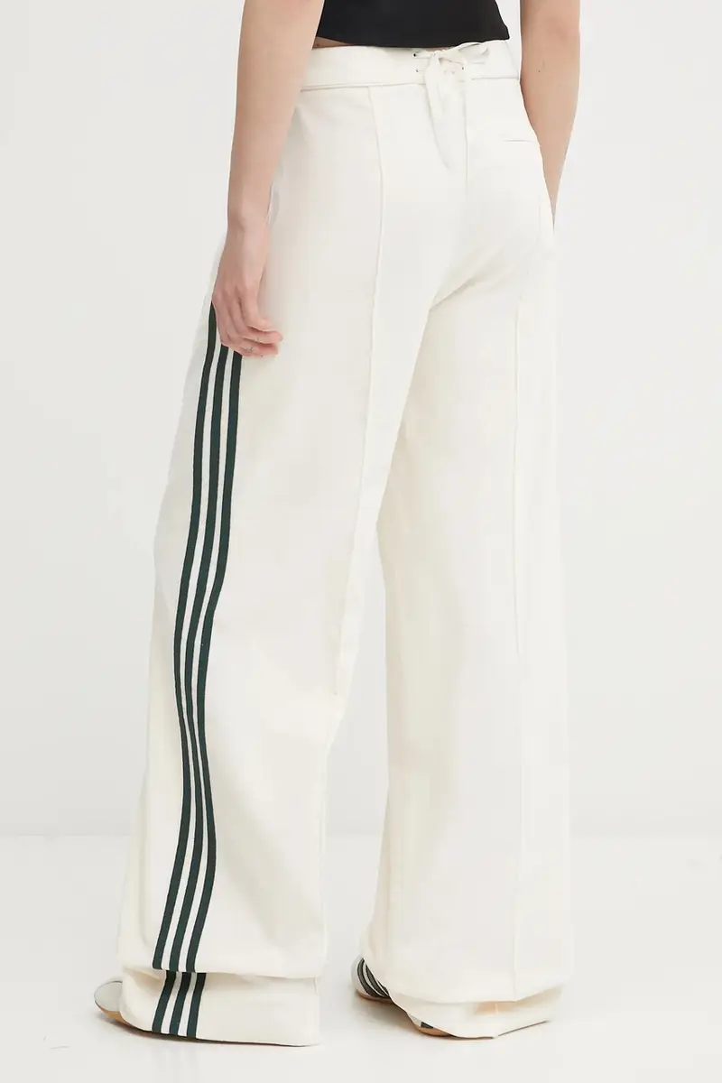 pantaloni in velluto Velvet donna colore beige KF2303 miniatura 3