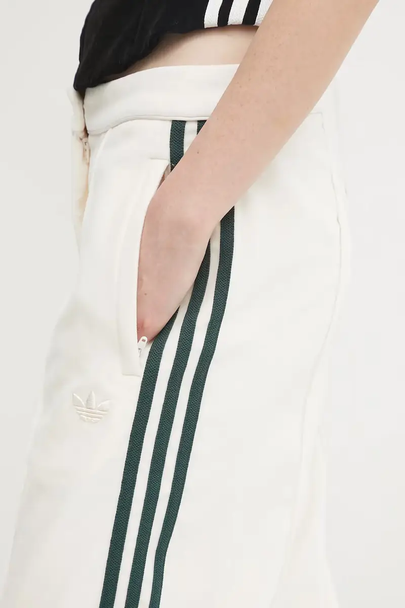 pantaloni in velluto Velvet donna colore beige KF2303 miniatura 4