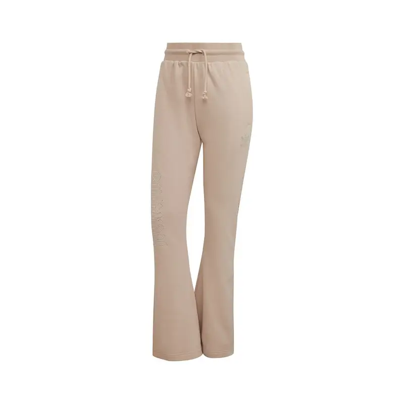 pantaloni logo strass beige donna 42