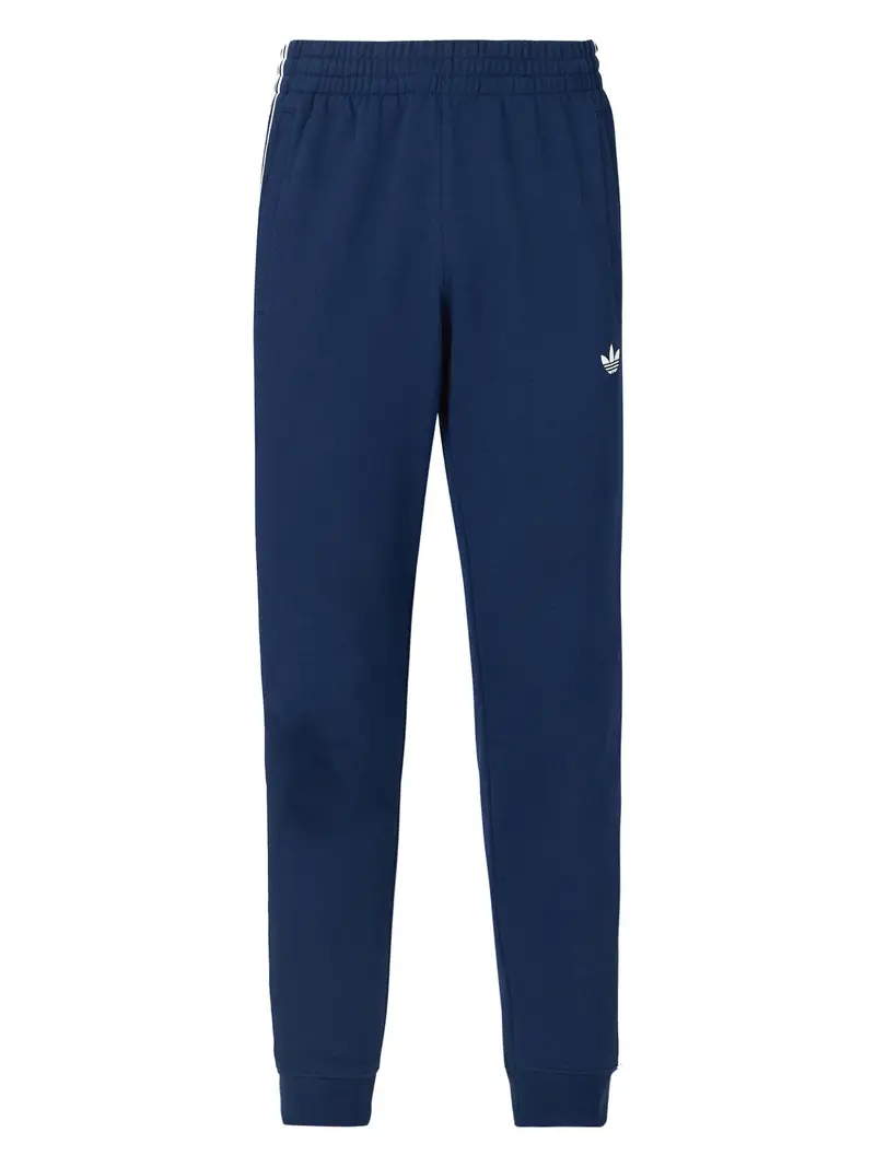 Pantaloni navy / bianco