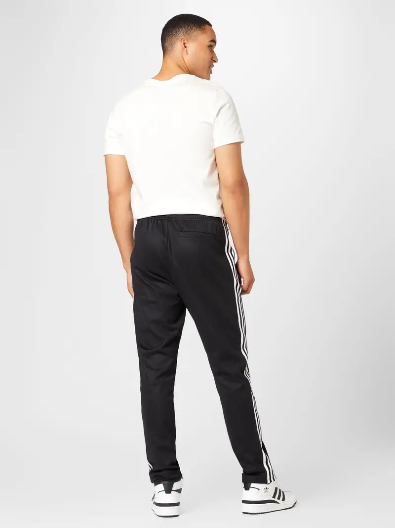ADIDAS ORIGINALS Pantaloni nero / bianco miniatura 2