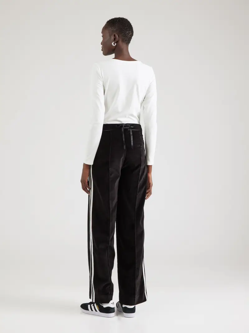 Pantaloni nero / bianco miniatura 2