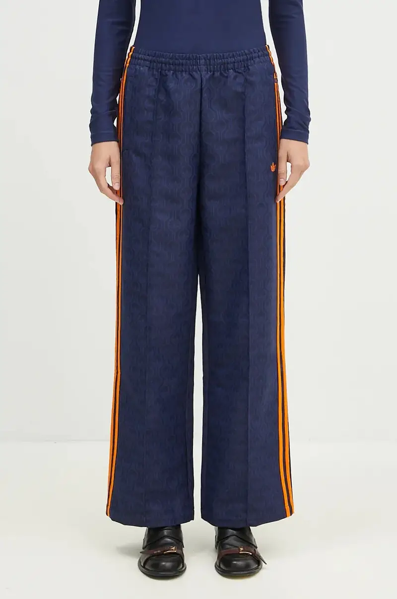 pantaloni Oversized Monogram Track Pant donna colore blu navy JN8306