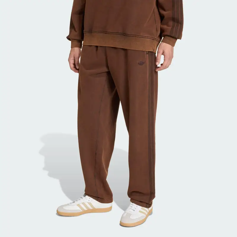 Pantaloni Premium Essentials marrone / marrone scuro miniatura 2