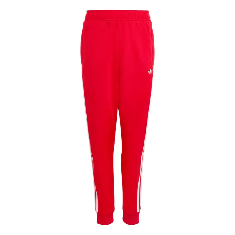 Pantaloni rosso acceso / bianco