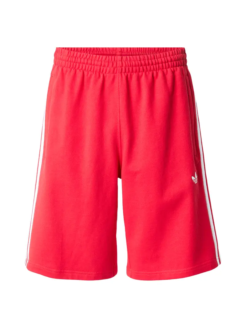 Pantaloni rosso / bianco