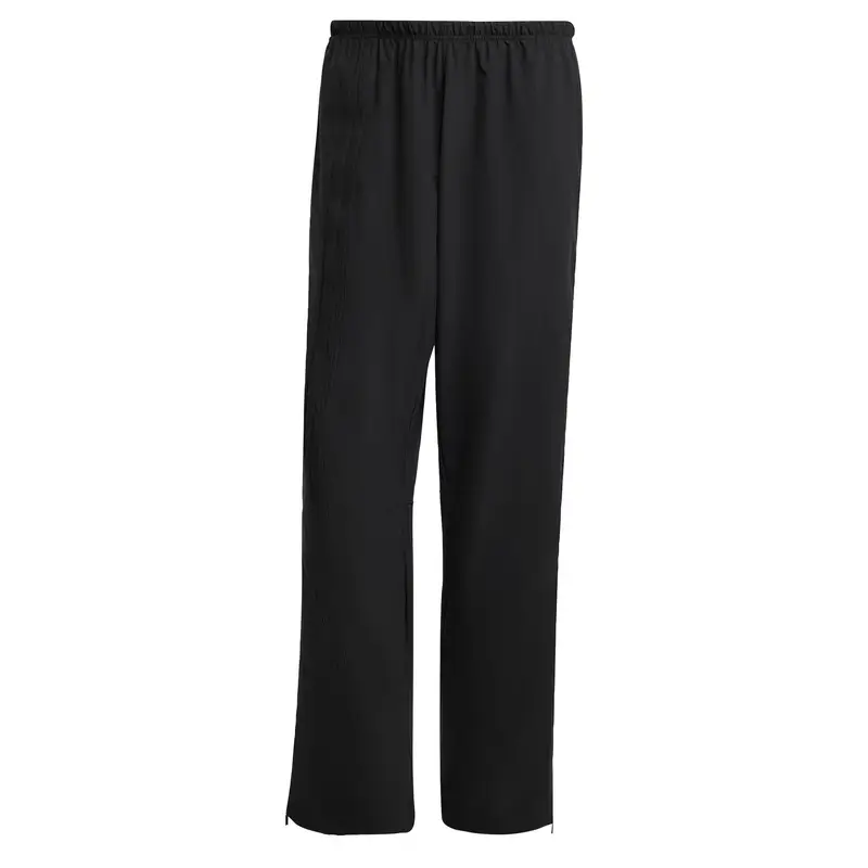 Pantaloni 'Side Mesh Zip' nero