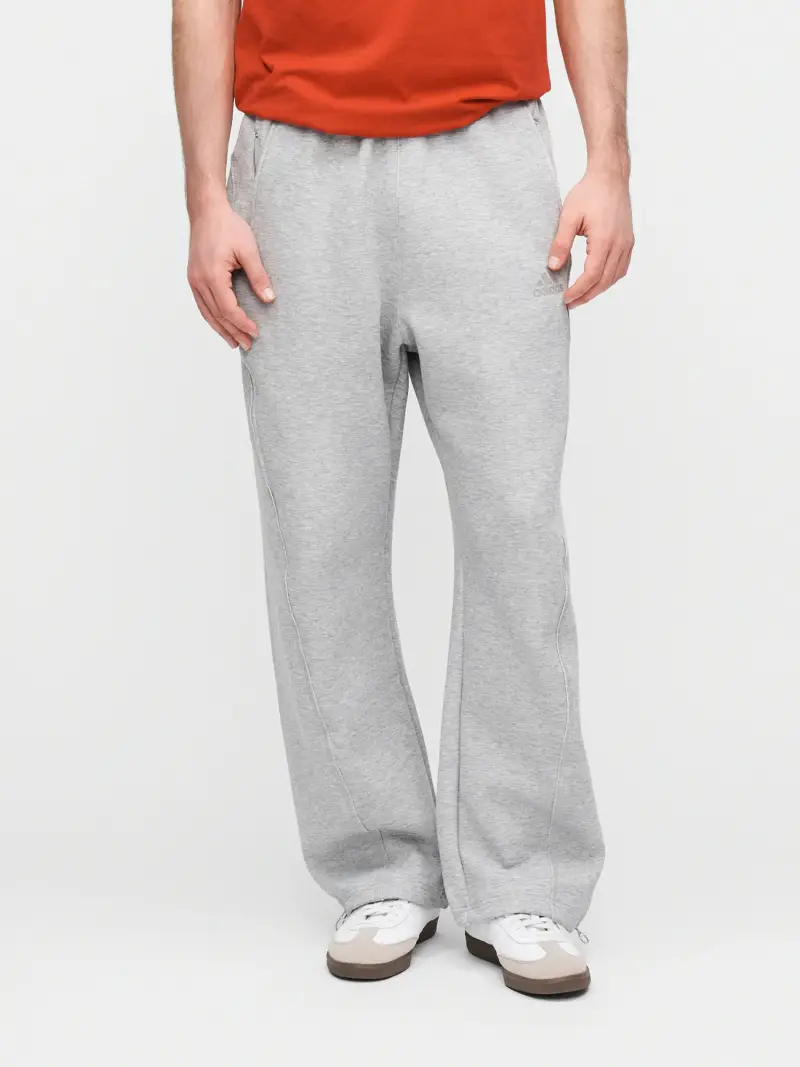 Pantaloni SPACER OPEN HEM grigio miniatura 2