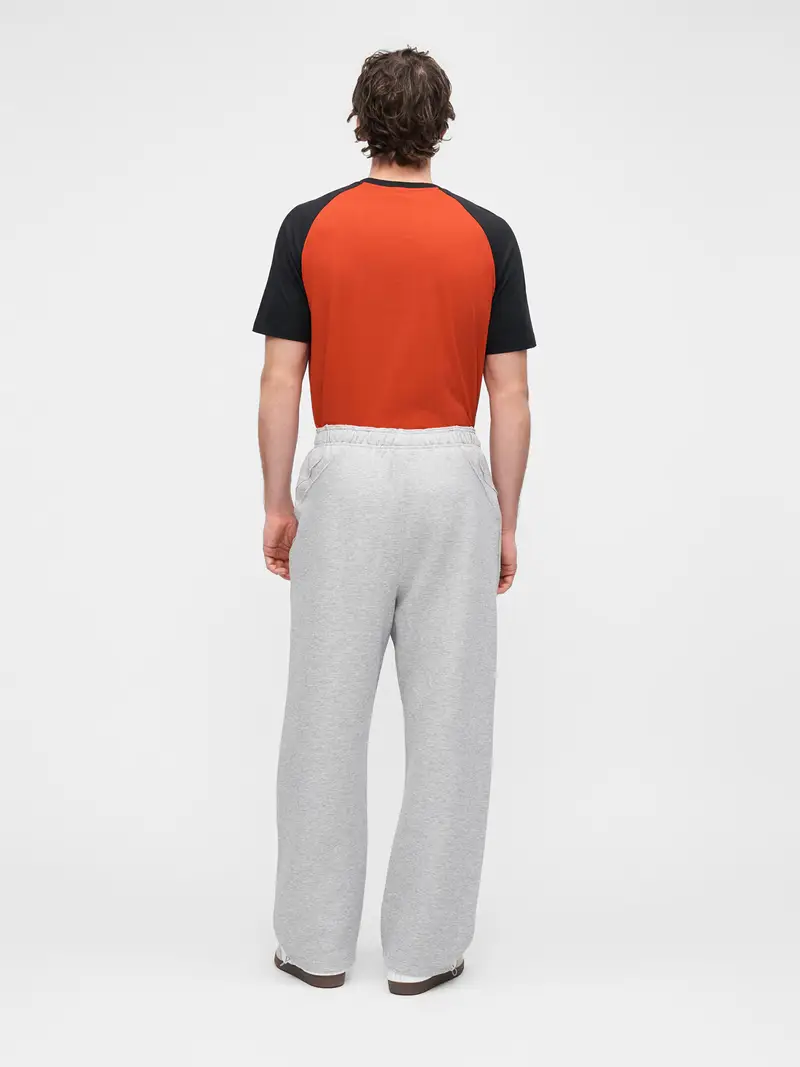 Pantaloni SPACER OPEN HEM grigio miniatura 3