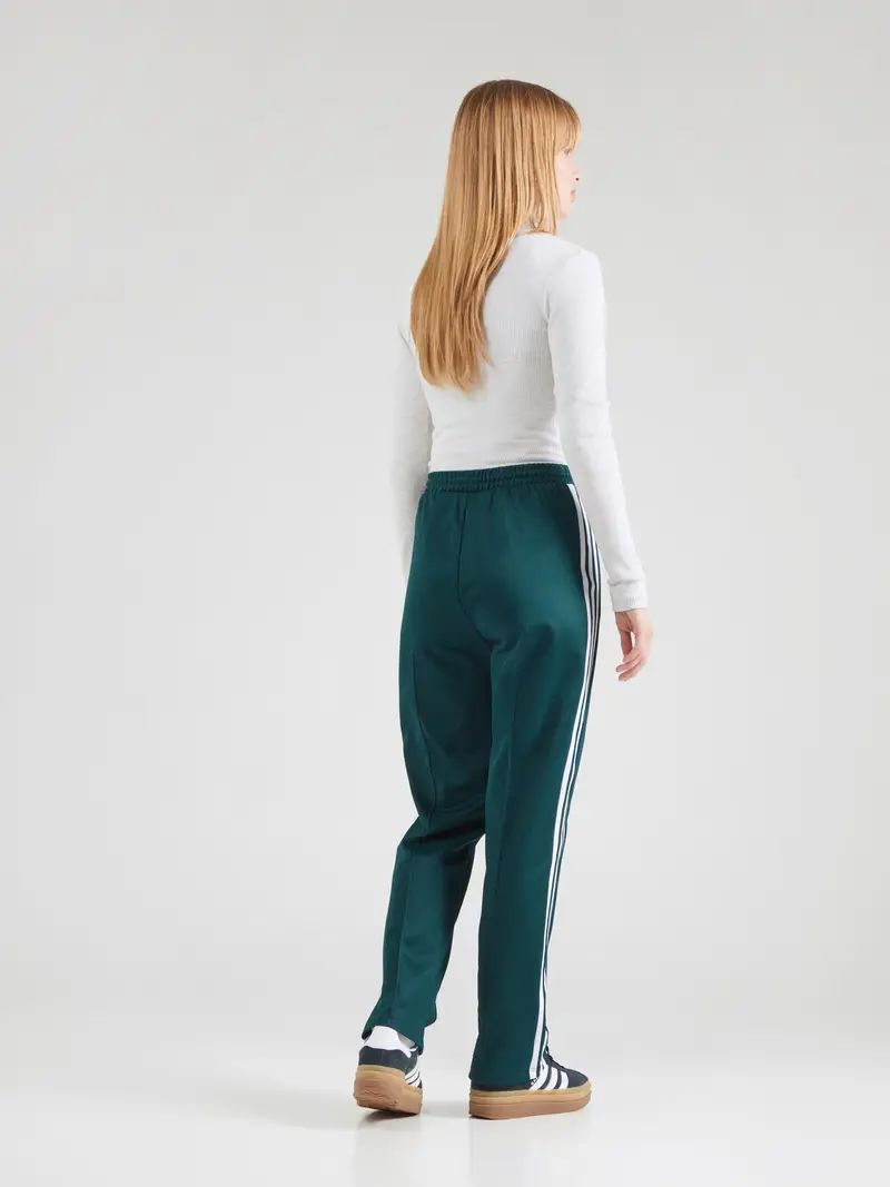 Pantaloni sportivi 'Beckenbauer' smeraldo / bianco miniatura 3