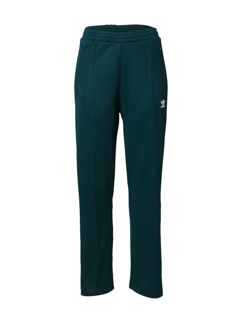 Pantaloni sportivi 'Beckenbauer' smeraldo / bianco