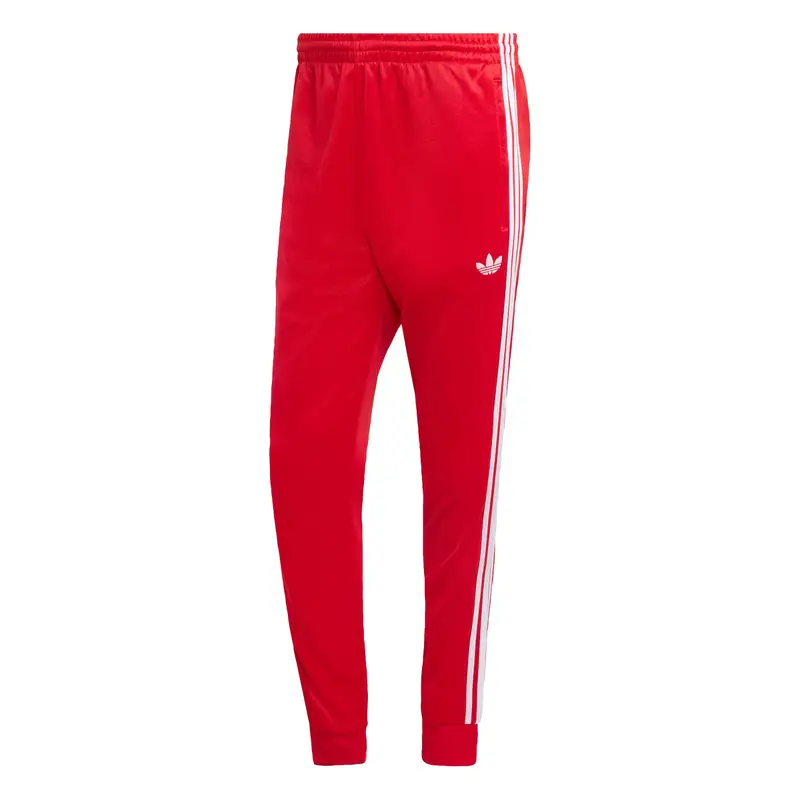 Pantaloni 'Sst' rosso / bianco