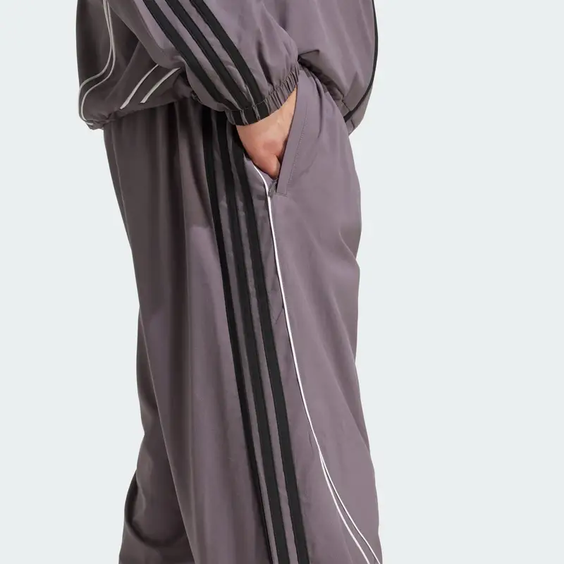 ADIDAS ORIGINALS Pantaloni 'Teamgeist Adicolor' grigio scuro / nero / bianco miniatura 3