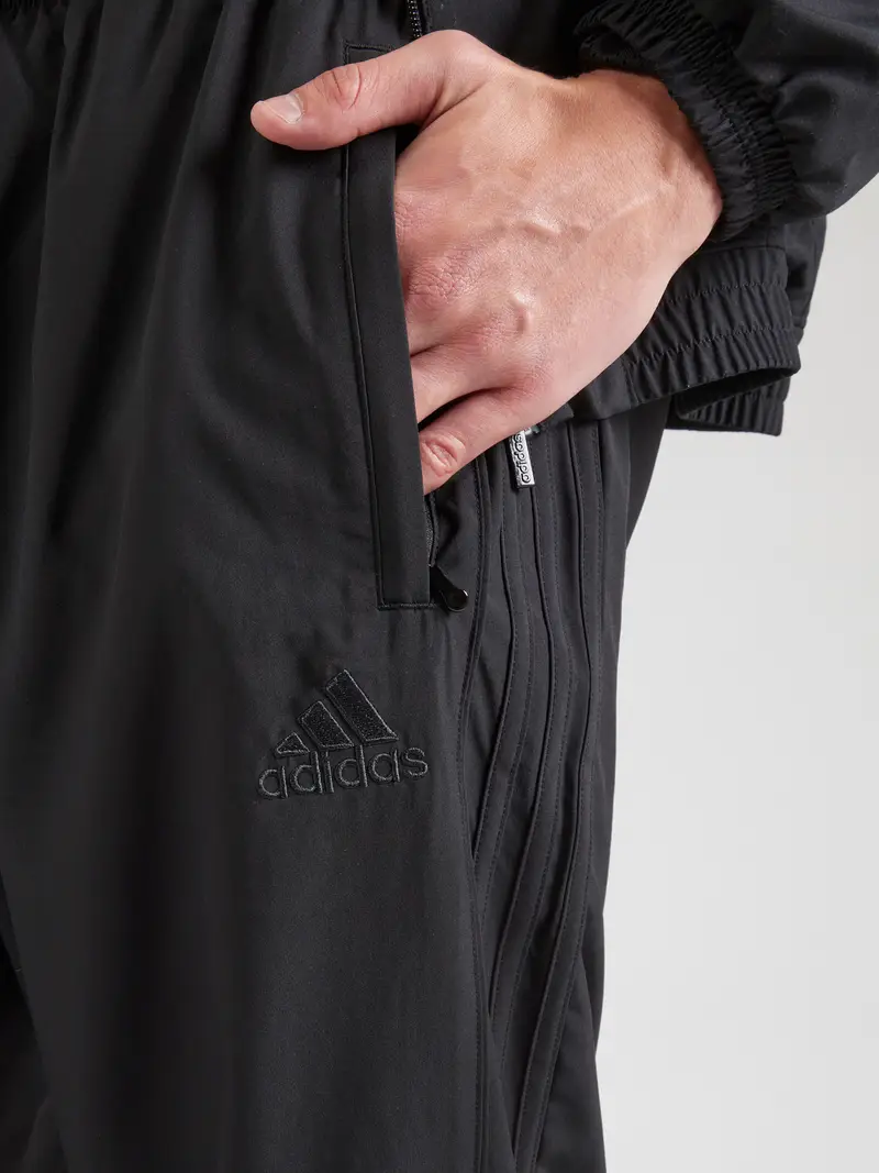 Adidas Originals Pantaloni Teamgeist Adicolor nero miniatura 2