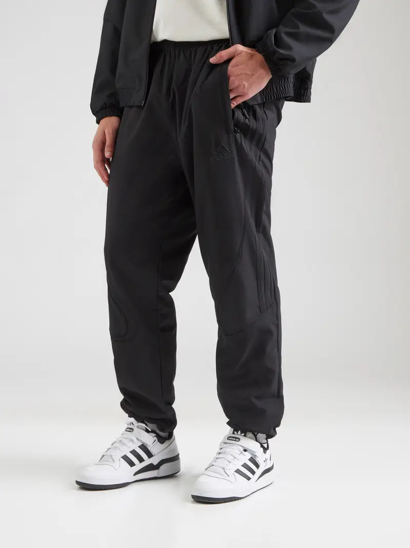 Adidas Originals Pantaloni Teamgeist Adicolor nero miniatura 3