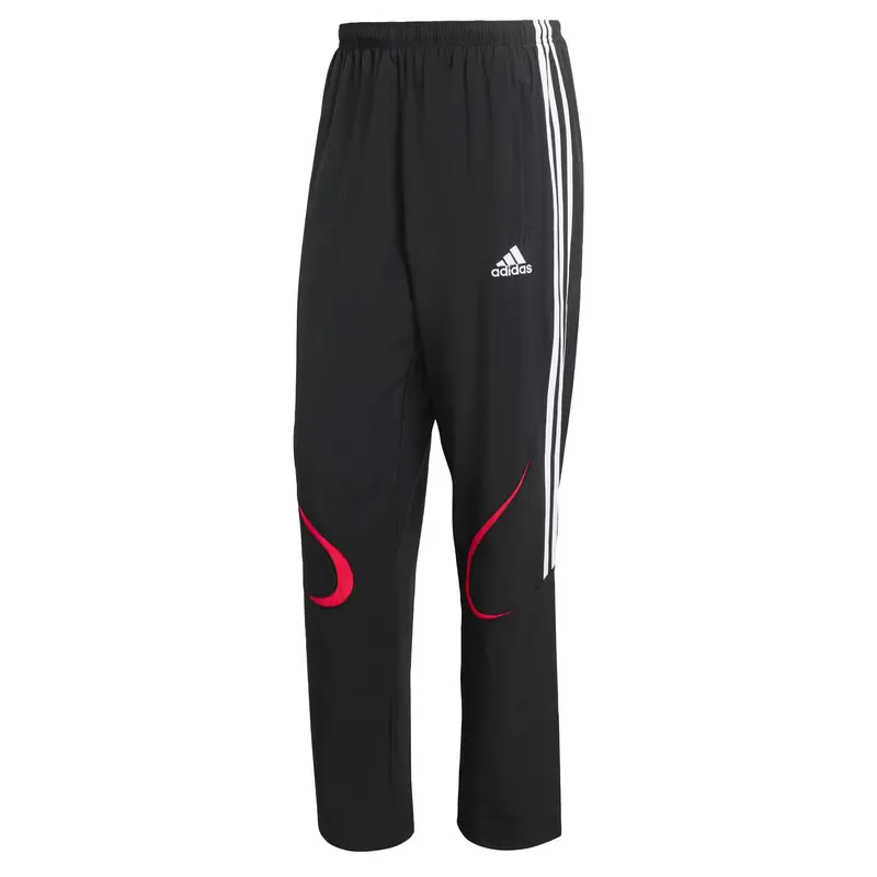 Pantaloni Teamgeist Adicolor rosso / nero / bianco