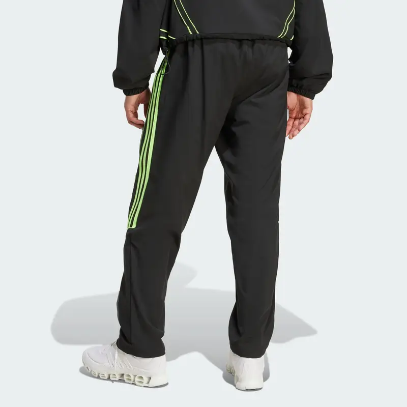 ADIDAS ORIGINALS Pantaloni 'Teamgeist Adicolor' verde chiaro / nero miniatura 2