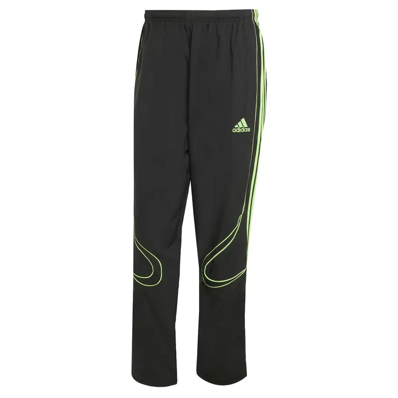 Pantaloni 'Teamgeist Adicolor' verde chiaro / nero