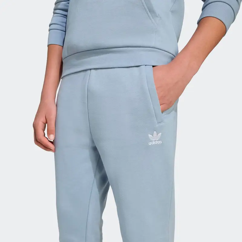 Pantaloni Trefoil Essentials blu chiaro miniatura 2