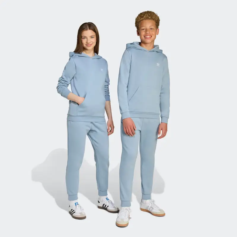 Pantaloni Trefoil Essentials blu chiaro miniatura 3