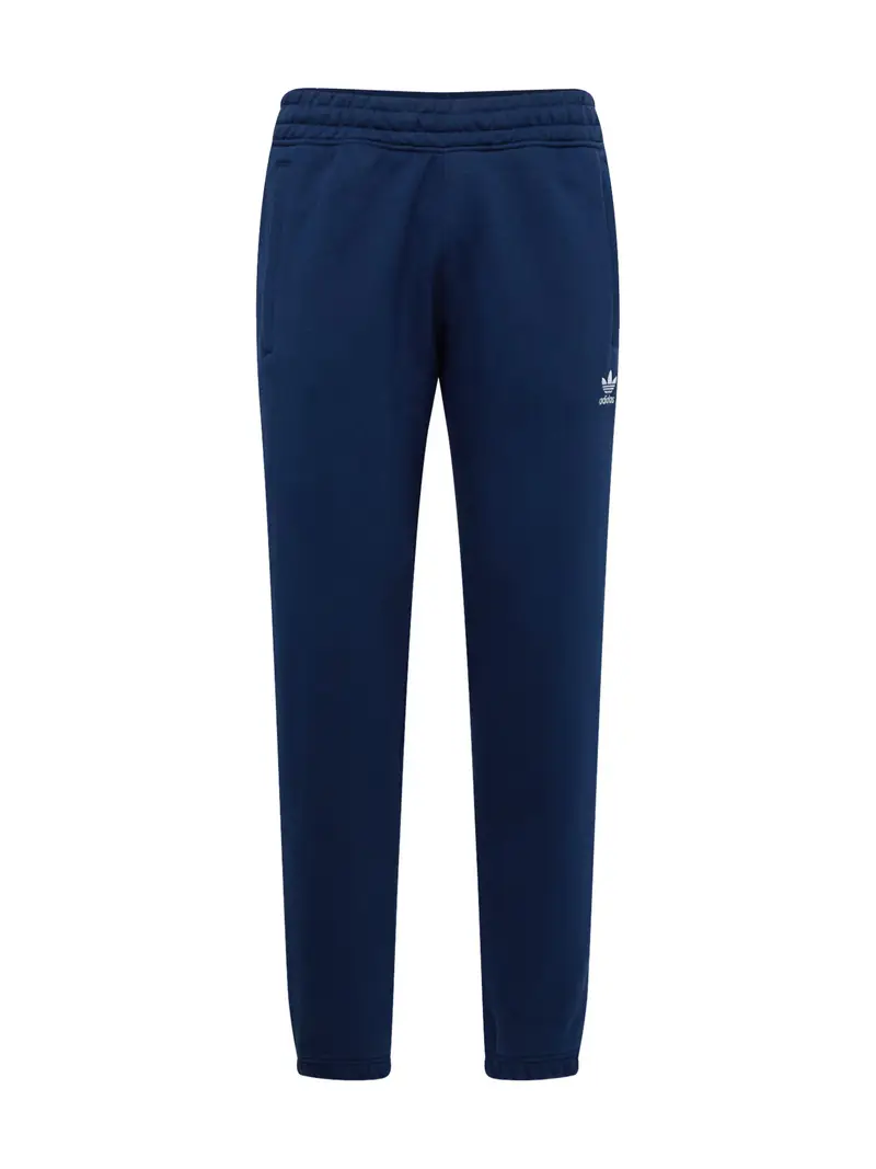 Pantaloni Trefoil Essentials blu scuro / bianco