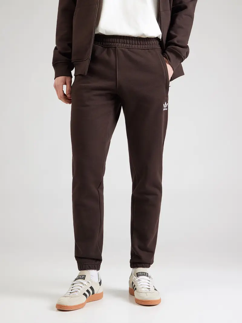 Pantaloni Trefoil Essentials marrone miniatura 2