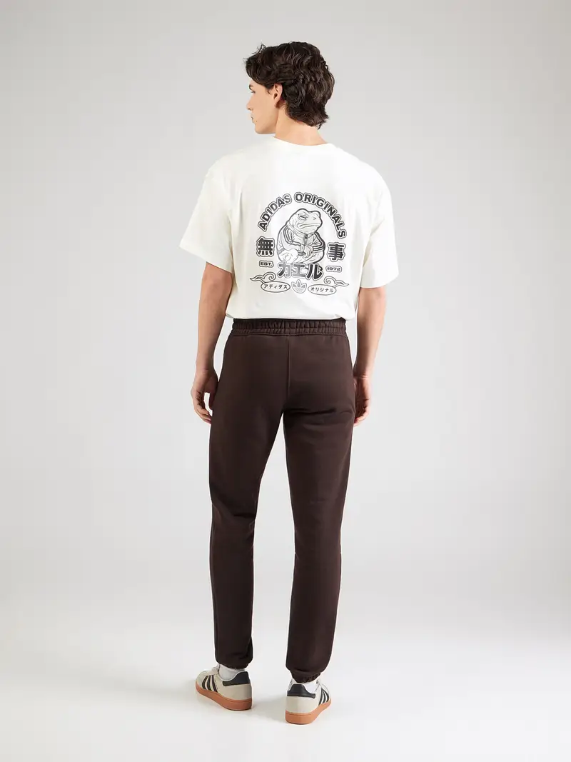 Pantaloni Trefoil Essentials marrone miniatura 3