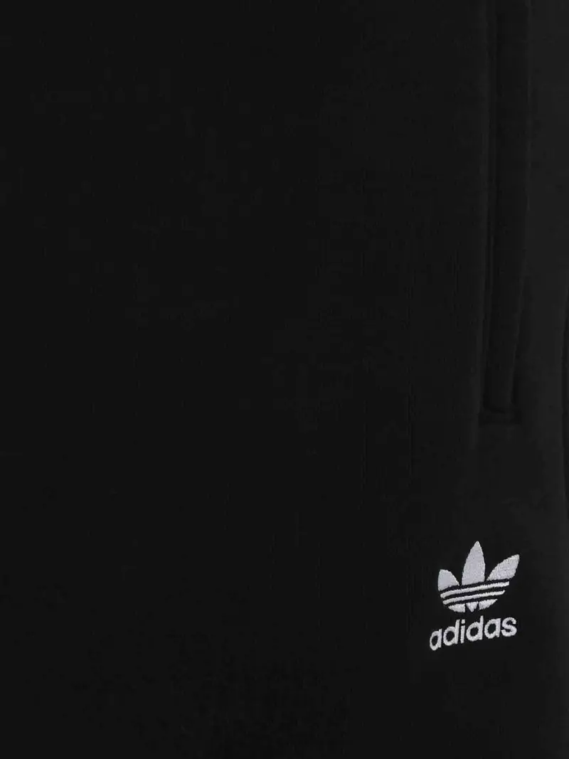 ADIDAS ORIGINALS Pantaloni 'Trefoil Essentials' nero / bianco miniatura 2