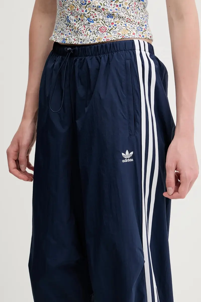 pantaloni tuta 3-Stripes donna colore blu navy con applicazione JD3127 miniatura 4