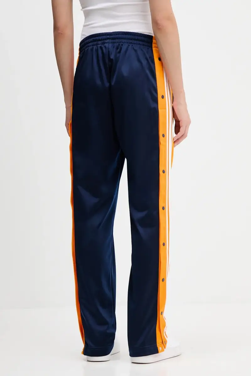 pantaloni tuta Adibreak donna colore blu navy con applicazione JV8551 miniatura 4