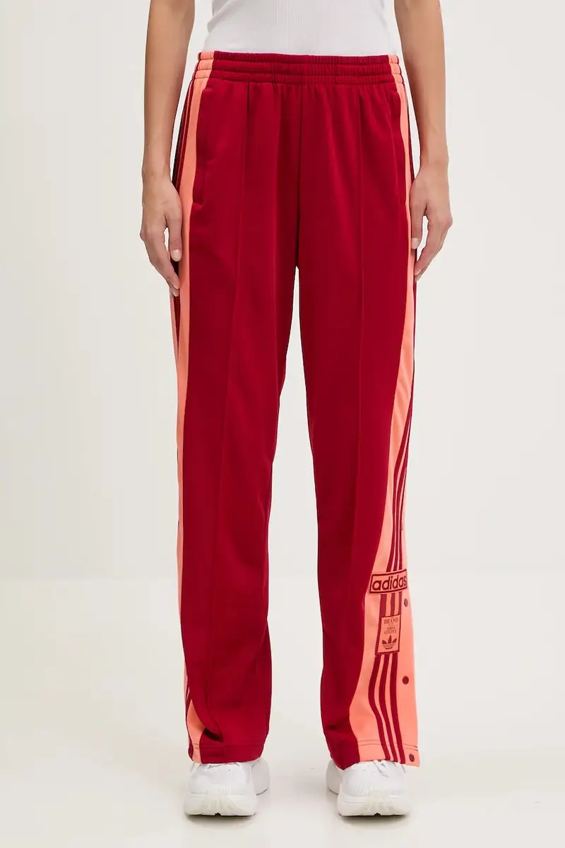 pantaloni tuta Adibreak donna colore rosso JP2305