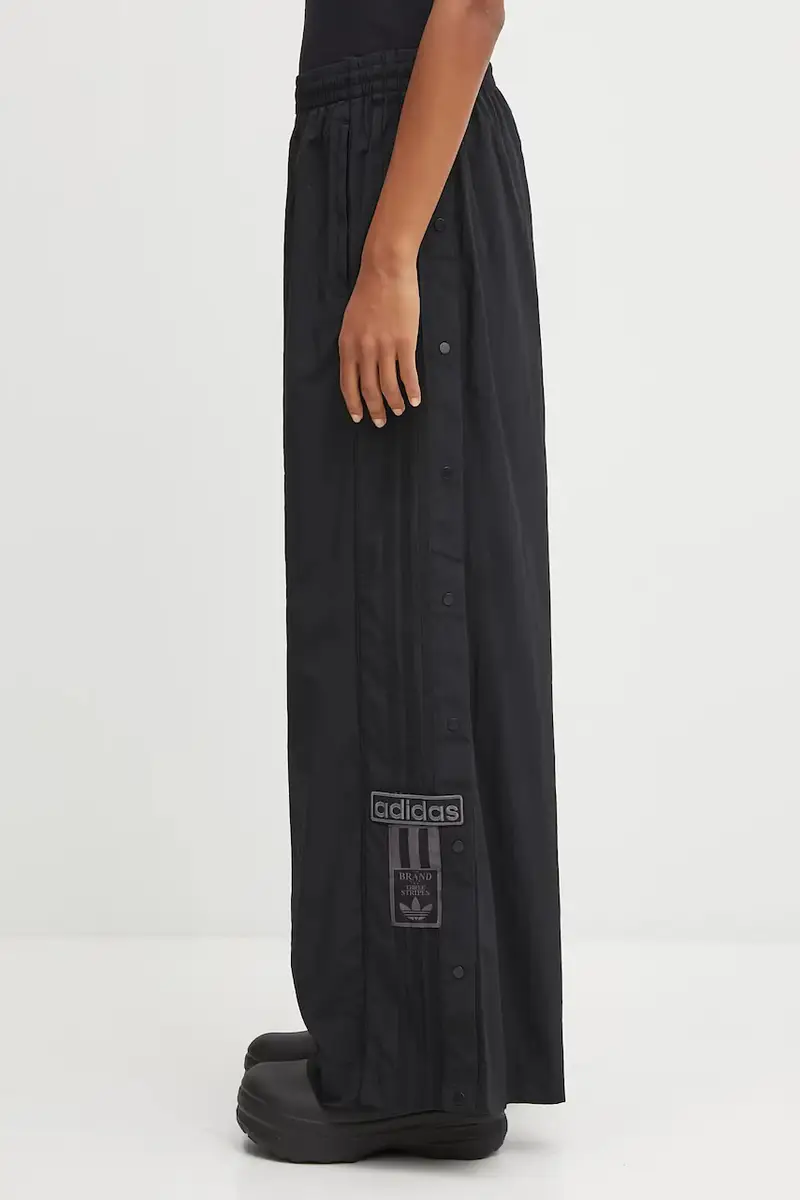 pantaloni tuta Adibreak Os Tp donna colore nero con applicazione JV7486