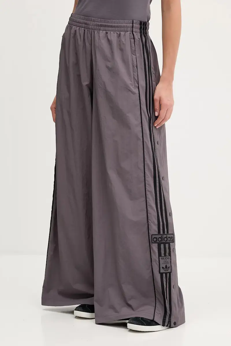 pantaloni tuta Adibreak Os Tp donna colore violetto con applicazione JV7487