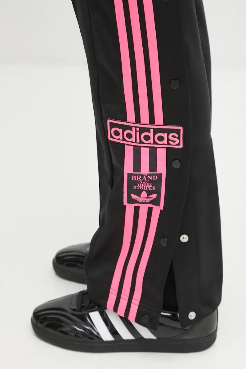 pantaloni tuta Adibreak Pt donna colore nero con applicazione JV7514 miniatura 4