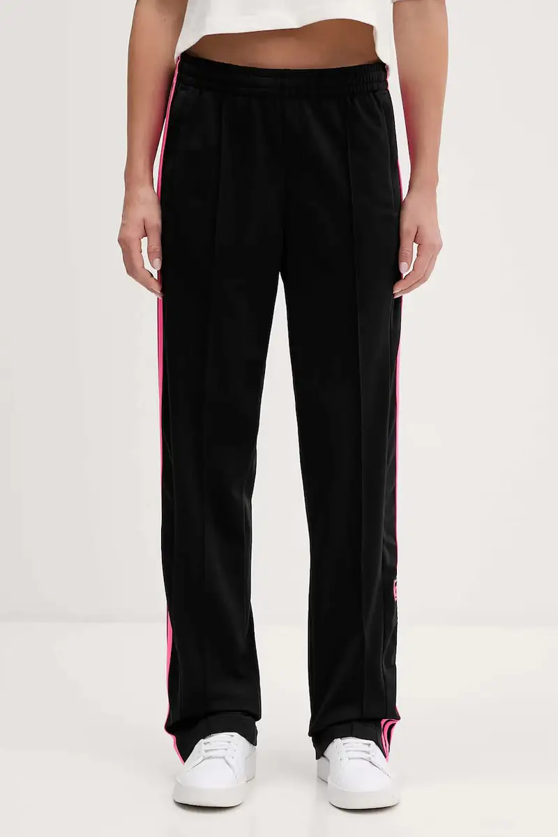 pantaloni tuta Adibreak Pt donna colore nero con applicazione JV7514