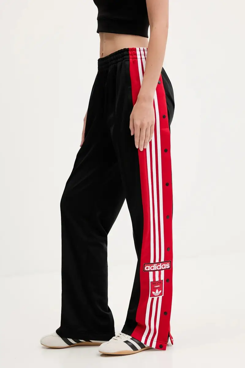 pantaloni tuta Adibreak Pt donna colore nero con applicazione JV8554 miniatura 4