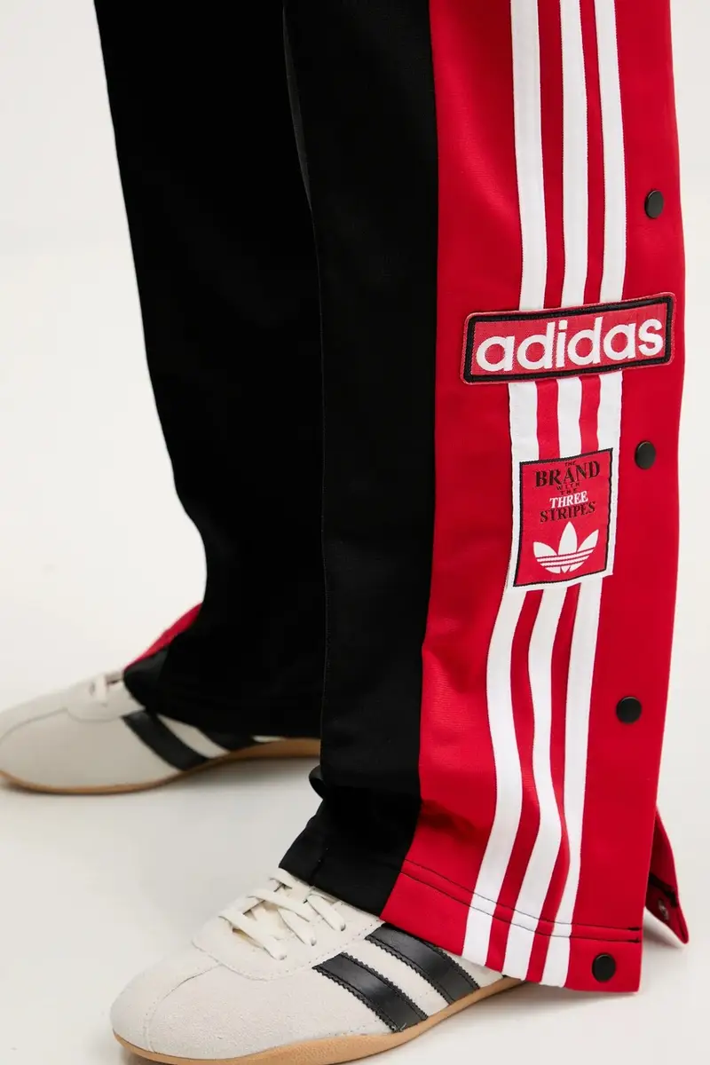 pantaloni tuta Adibreak Pt donna colore nero con applicazione JV8554 miniatura 5