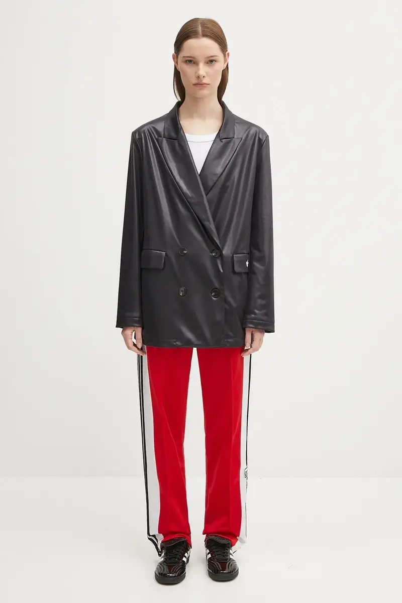 pantaloni tuta Adibreak Pt donna colore rosso con applicazione JY1354 miniatura 5