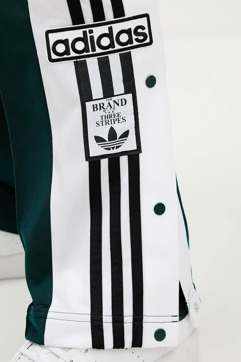 pantaloni tuta Adibreak Pt donna colore turchese con applicazione JV7515 Verde miniatura 4