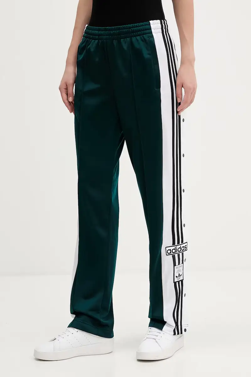 pantaloni tuta Adibreak Pt donna colore turchese con applicazione JV7515 Verde