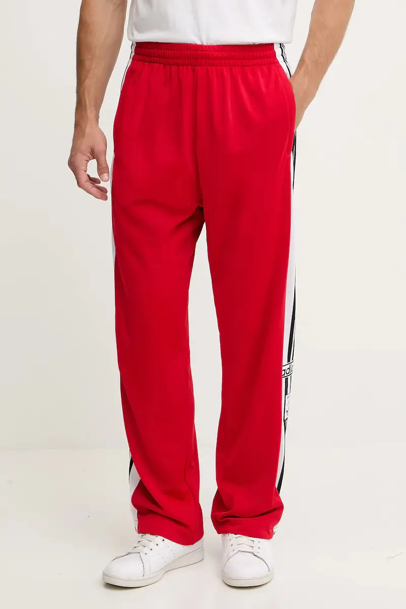 pantaloni tuta Adibreak Track Pants uomo colore rosso KA0722