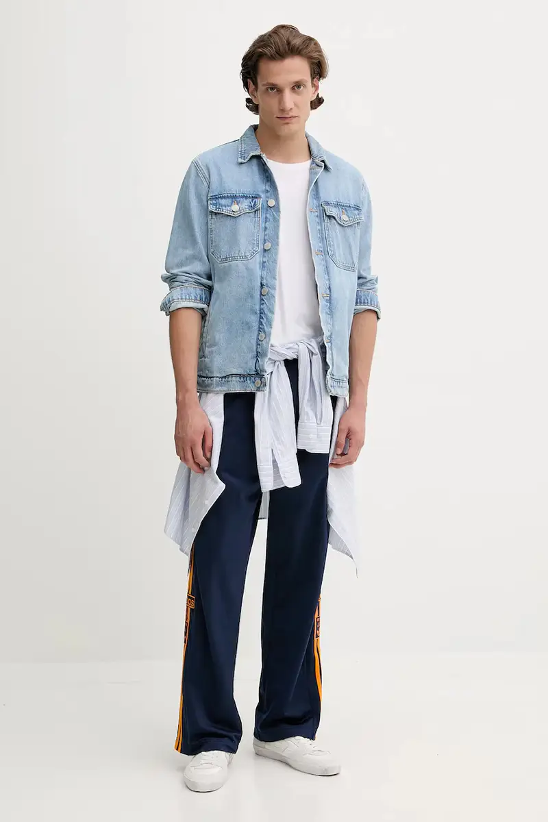 pantaloni tuta Adibreak uomo colore blu navy KD6663 miniatura 2