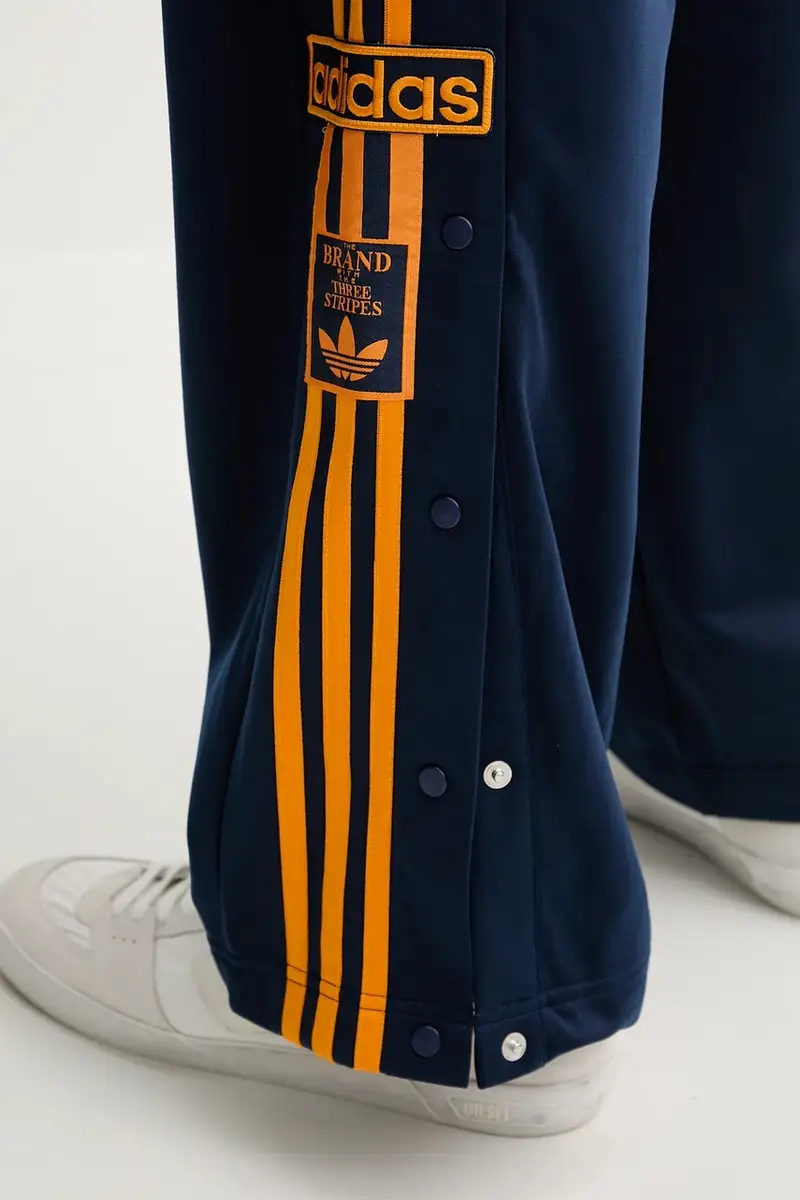 pantaloni tuta Adibreak uomo colore blu navy KD6663 miniatura 4