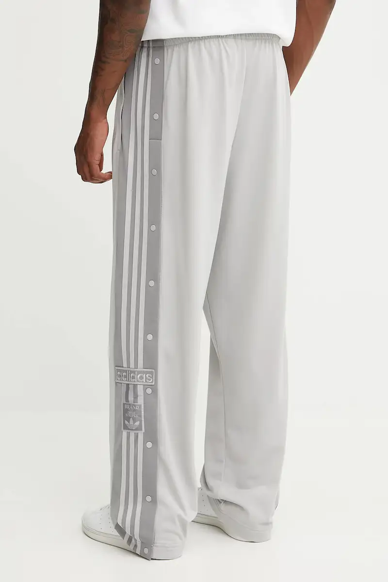 pantaloni tuta Adibreak uomo colore grigio con applicazione JN8757 miniatura 3