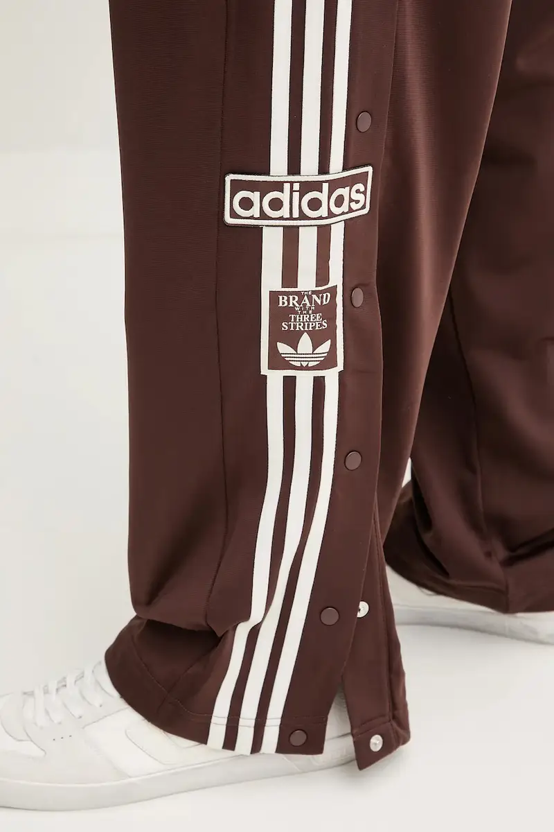 pantaloni tuta Adibreak uomo colore marrone KD6658 miniatura 4