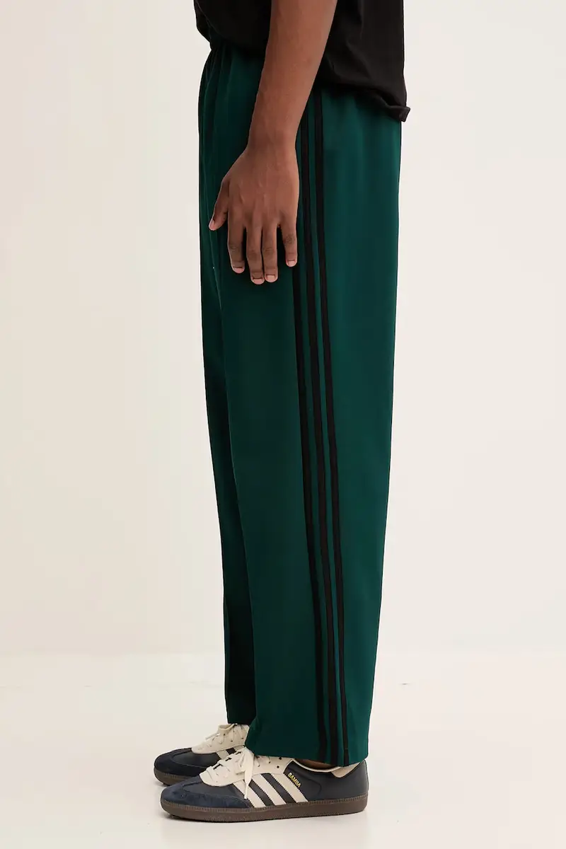 pantaloni tuta Baggy Tp uomo con applicazione JY1420 Verde miniatura 4