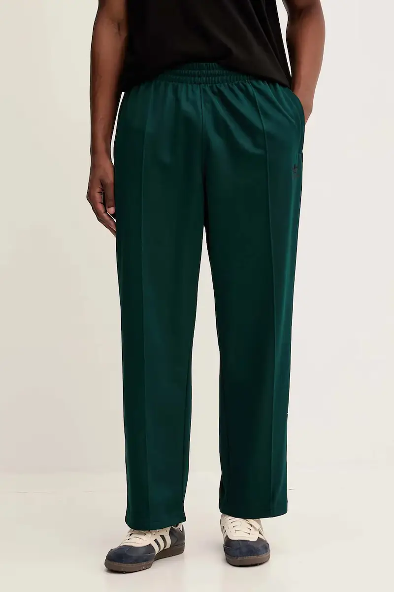 pantaloni tuta Baggy Tp uomo con applicazione JY1420 Verde