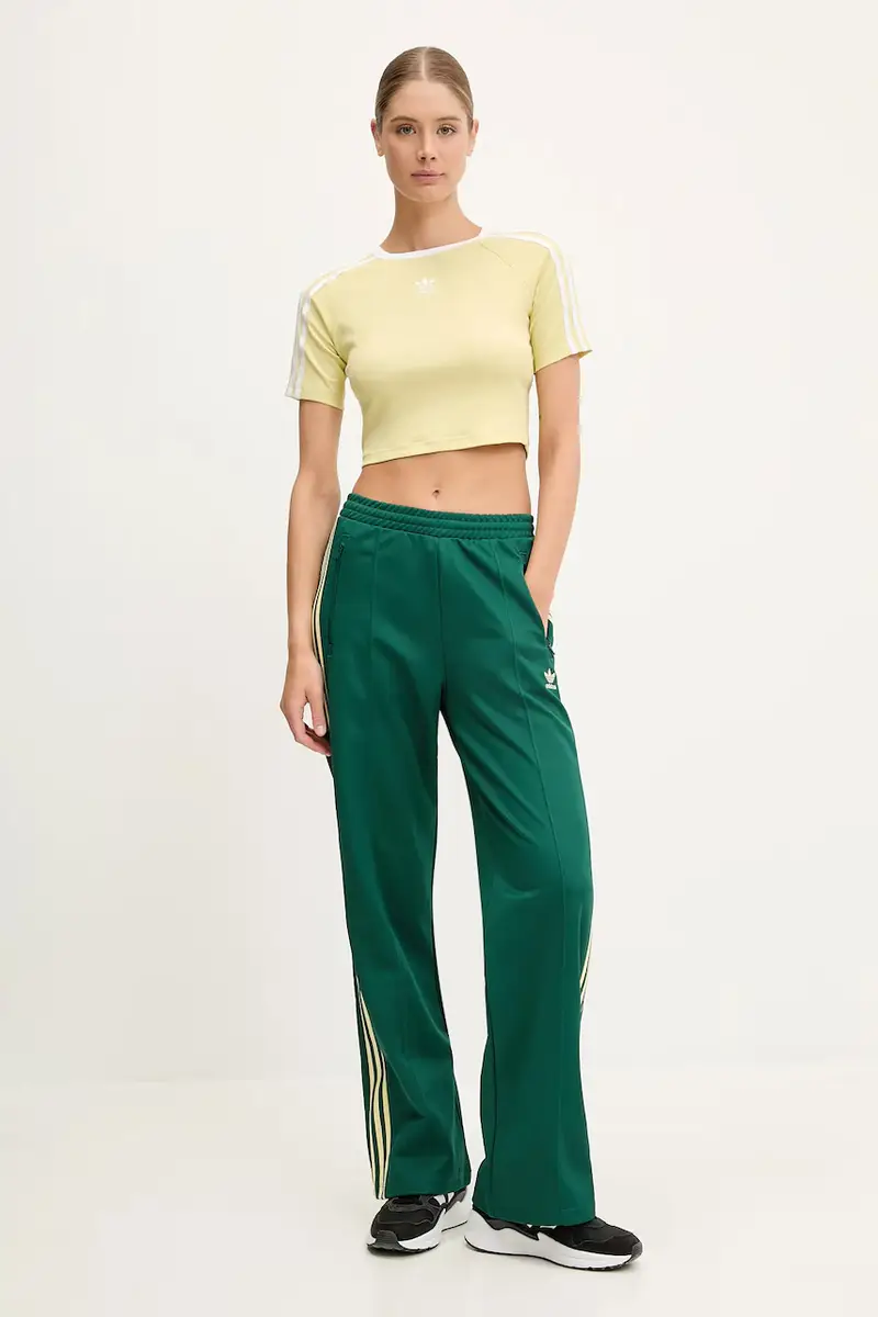 pantaloni tuta Beckenbauer donna colore verde IT9867 miniatura 2