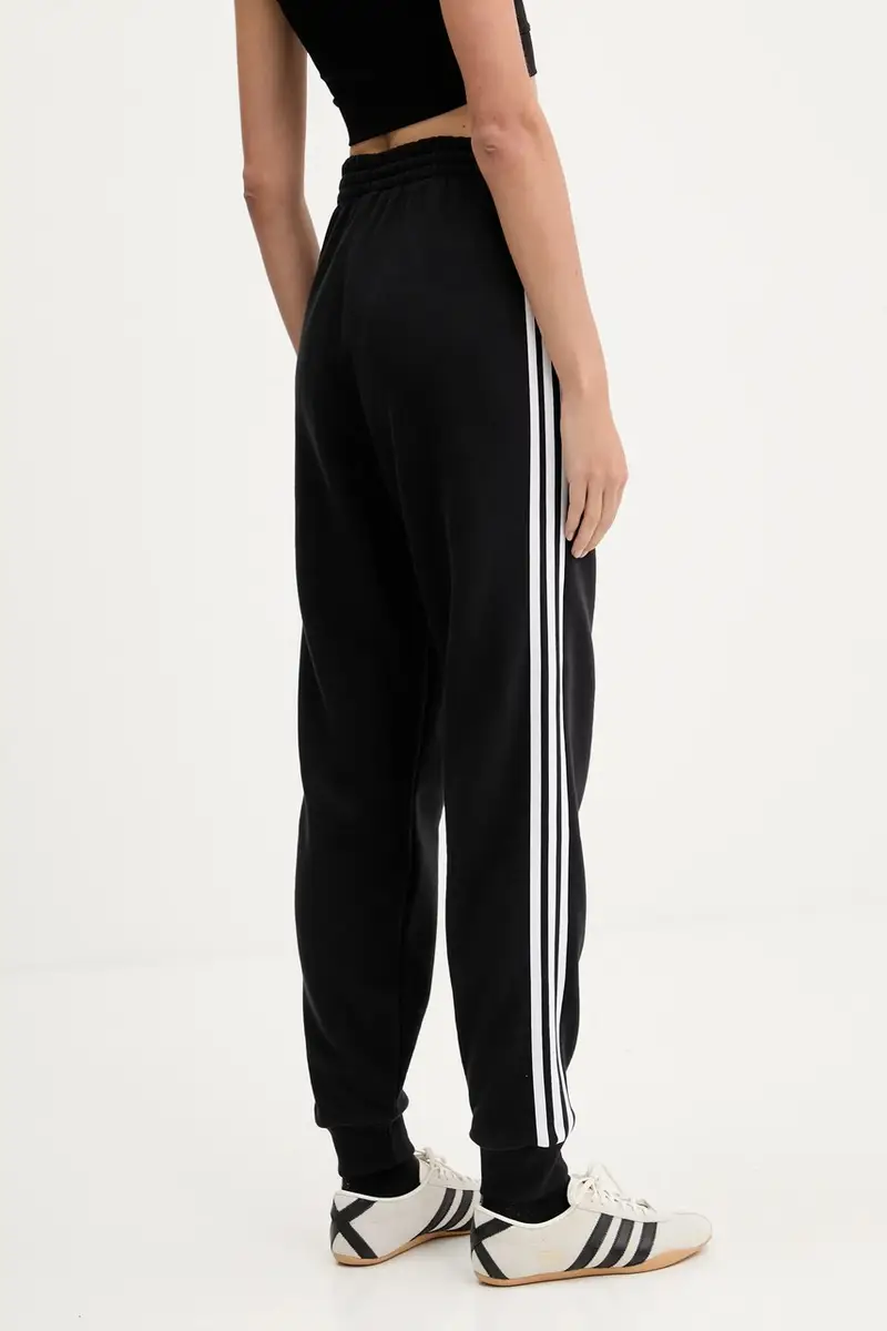 pantaloni tuta di cotone 3-Stripes donna colore nero JV7458 miniatura 3